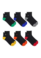 Quarter Socks - 6 Pack