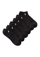 Ribbed Low Cut Socks - 6 Pack