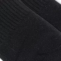 Low Cut Ribbed Socks - 6 Pack