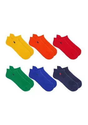 Low Cut Socks - 6 Pack