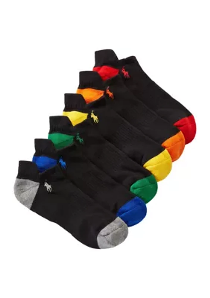 Low Cut Socks - 6 Pack