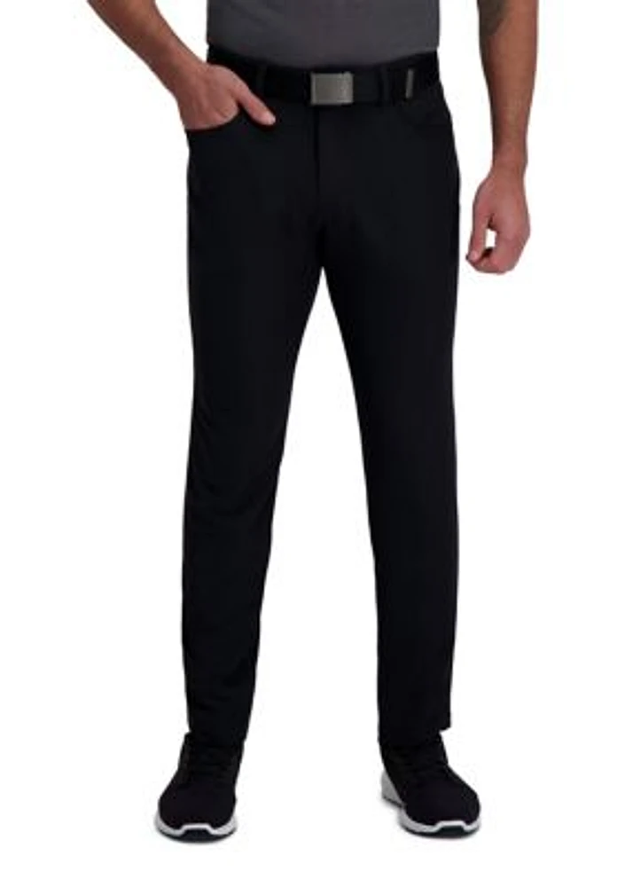 The Active Series Slim Fit Flat Front 5-Pocket Tech Pants