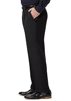 Premium Comfort 4 Way Stretch Classic Fit Pleat Dress Pants