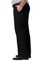 Big & Tall Premium Comfort 4-Way Stretch Classic Fit Hidden Waistband Flat Front Dress Pants