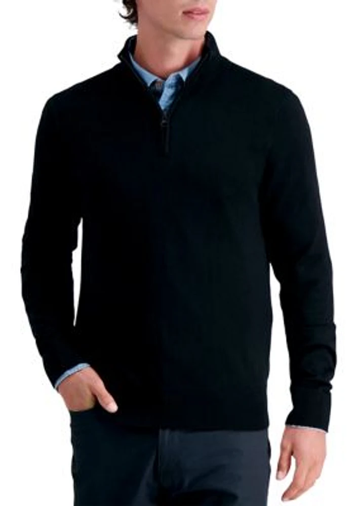 J.M. Haggar™ Quarter Zip Sweater