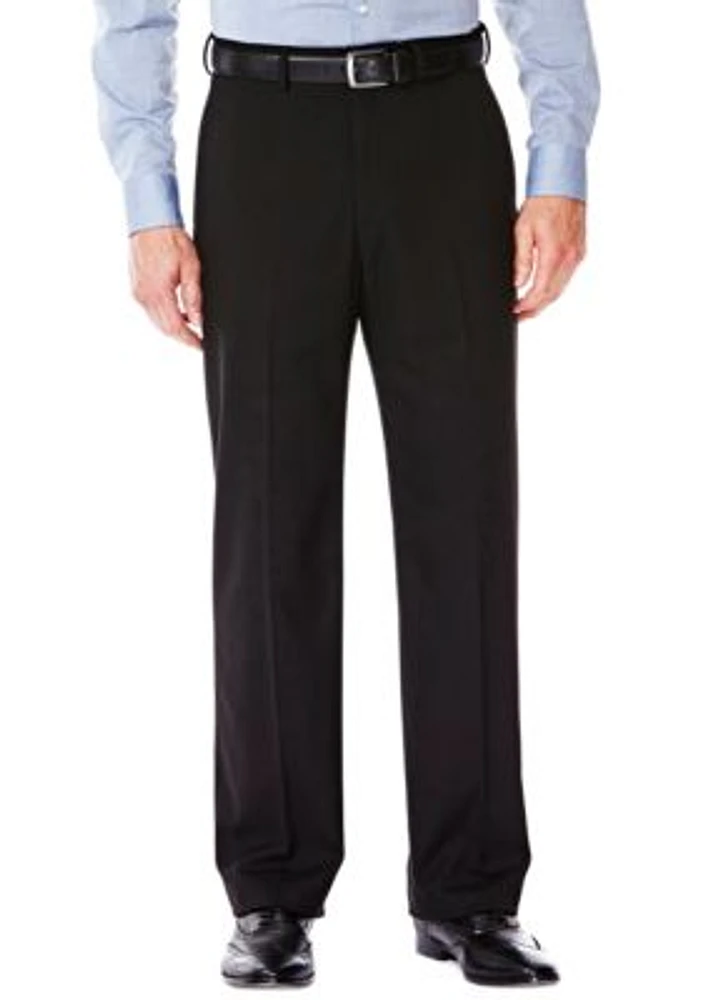 Men's Premium Stretch Classic Fit Flat Front Suit Separates Pant