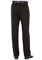 Men's Premium Stretch Classic Fit Flat Front Suit Separates Pant