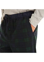 Sustainably Crafted Plaid Fleece Sleep Pants