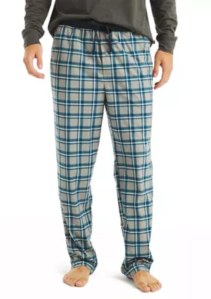 Sustainably Crafted Plaid Fleece Sleep Pants