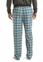 Sustainably Crafted Plaid Fleece Sleep Pants