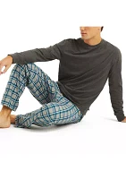 Sustainably Crafted Plaid Fleece Sleep Pants