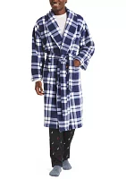 Plaid Robe