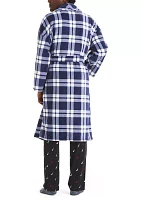 Plaid Robe