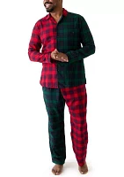 Big & Tall Nautica Plaid Pant Set