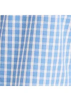 Sustainably Crafted Plaid Poplin Sleep Shorts