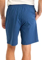 Sustainably Crafted Poplin Sleep Shorts