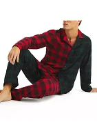 Sustainably Crafted Plaid Flannel Sleep Pants