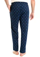 Sustainably Crafted Printed Poplin Sleep Pants