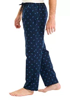 Sustainably Crafted Printed Poplin Sleep Pants