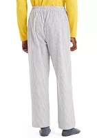 Sustainably Crafted Striped Poplin Sleep Pants