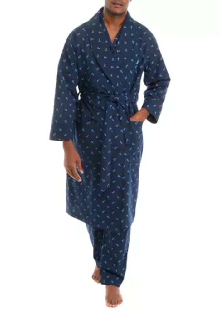 Sustainably Crafted Printed Robe