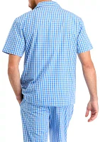 Sustainably Crafted Plaid Camp Sleep Shirt