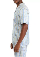 Sustainably Crafted Plaid Camp Sleep Shirt