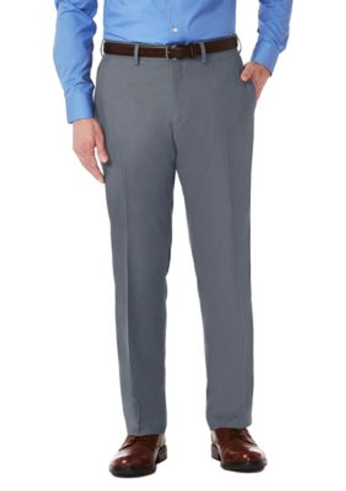 Men's Stretch Gab Modern Fit Flat Front Dress Pants