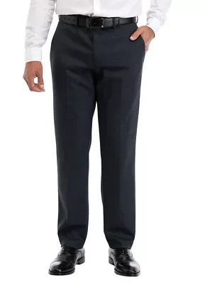 Windowpane Dress Pants