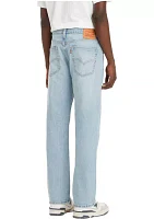 Straight Leg Denim Jeans