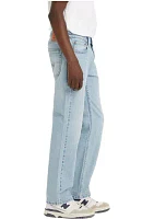 Straight Leg Denim Jeans