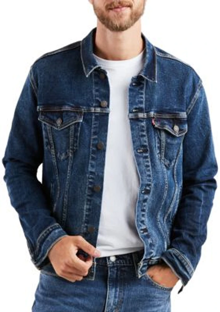 Big & Tall Trucker Jean Jacket