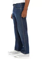 Straight Leg Regular Fit Jeans