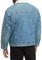 Men's Tall Sherpa Trucker Jacket