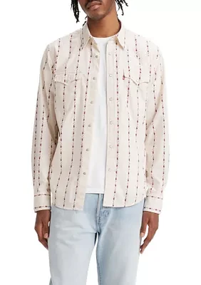 Aaron Floral Stripe Shirt