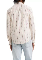 Aaron Floral Stripe Shirt