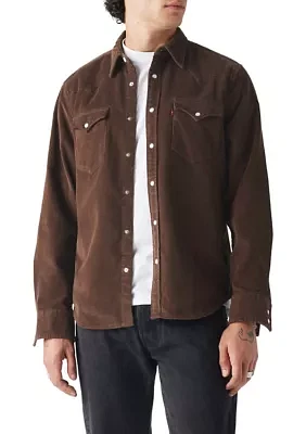 Chicory Coffee Button Up Shirt