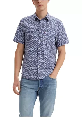 Classic One Pocket Standard Button Down Shirt