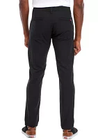 Stretch Solid Chino Pants