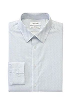 Men's Slim Fit Steel Stretch Dress Shirt