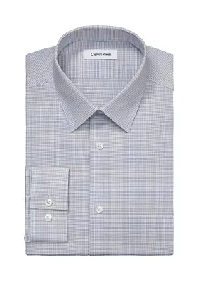 Slim Fit Steel Stretch Dress Shirt