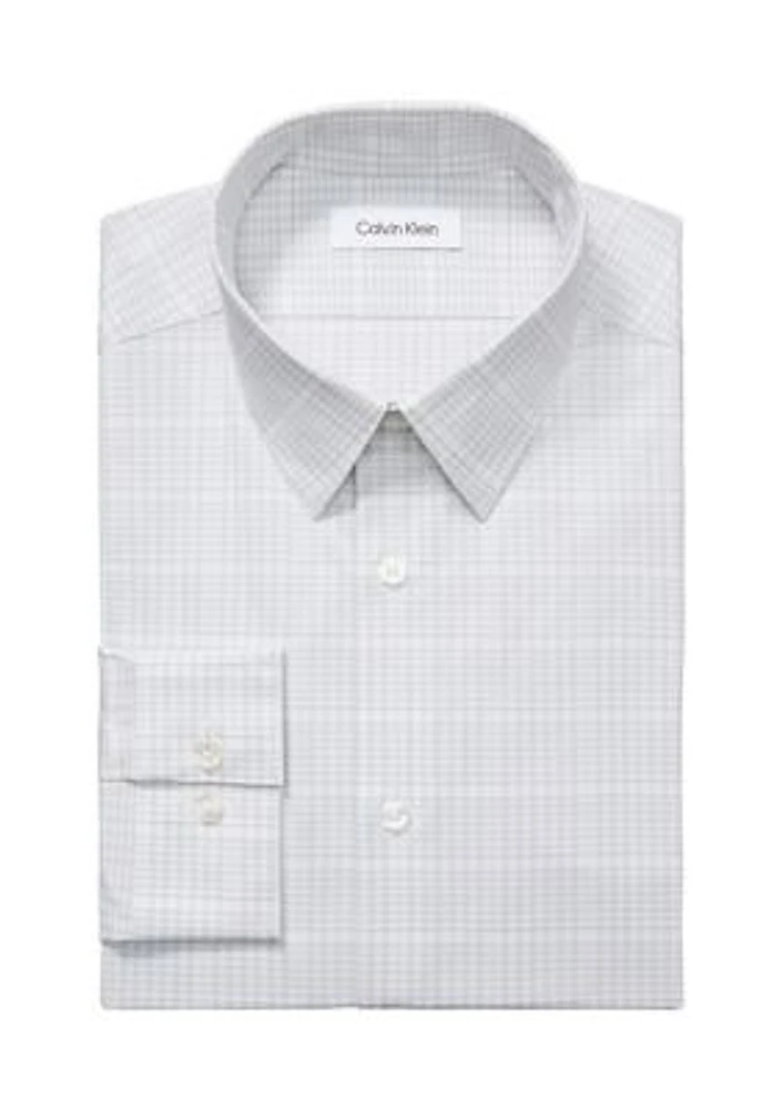 Steel+ Slim Fit Stretch Wrinkle Free Dress Shirt