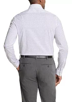 Men's Steel+ Slim Fit Stretch Wrinkle Free Dress Shirt