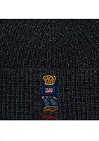 Solid Flag Bear Beanie