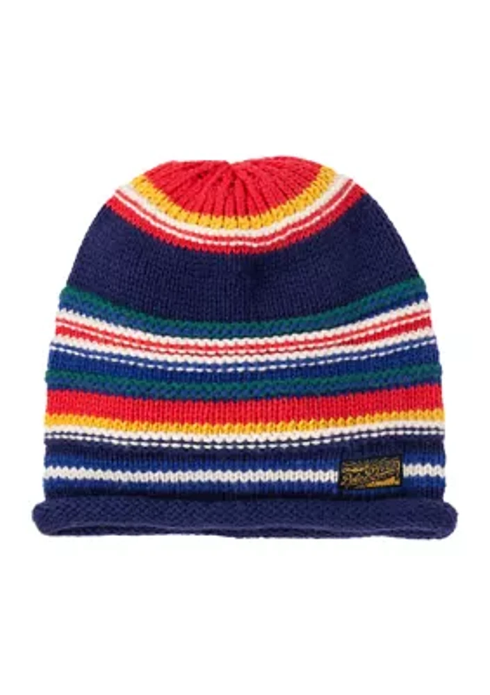 Gradient Stripe Beanie