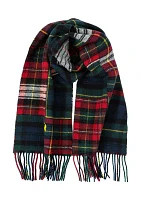 Patchwork Plaid Scarf