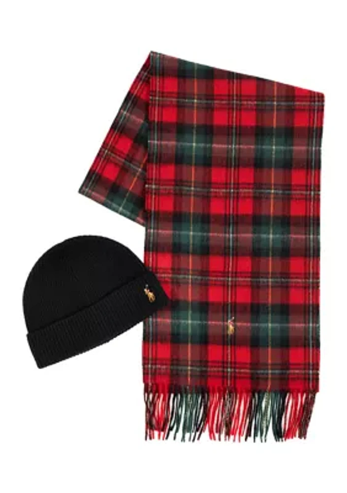 Holiday Plaid Boxed Gift Set