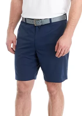 Big & Tall 9" Flat Front Active Stretch Shorts