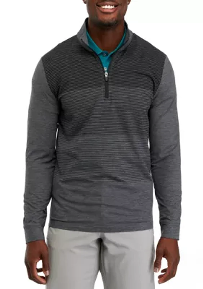 Men's Printed Luxe 1/4 Zip Shirt