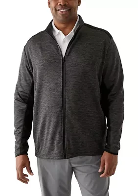 Big & Tall Geo Fleece Full Zip Jacket